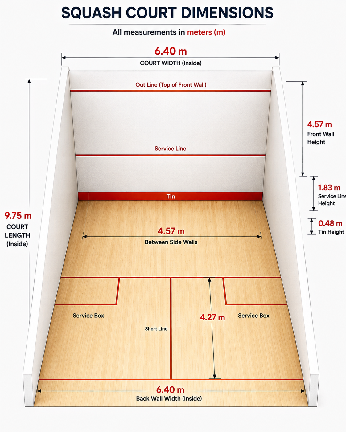 Squash Court Blueprint